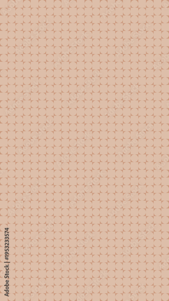 Fototapeta premium Beige Small Scale Floral Pattern vector illustration