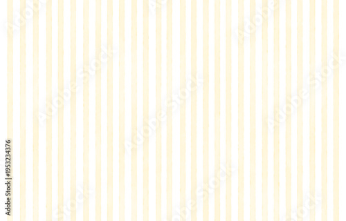 水彩ライトベージュの手描きストライプ背景　間隔狭め