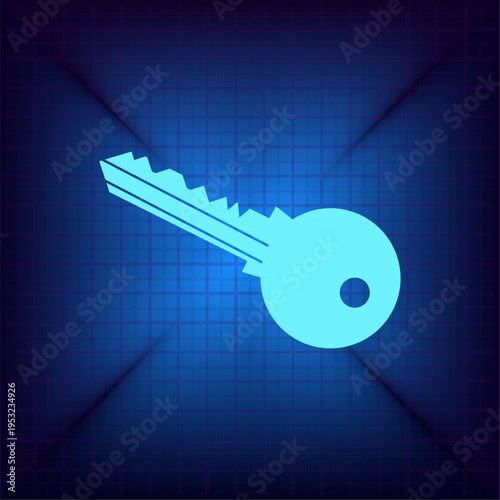 Vector illustration on a blue background