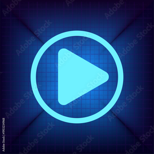 Vector illustration on a blue background