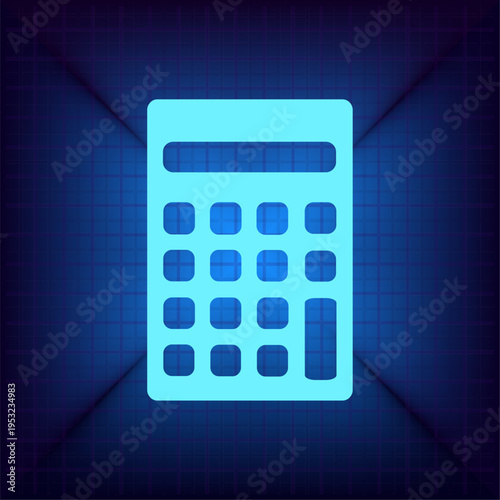 Vector illustration on a blue background