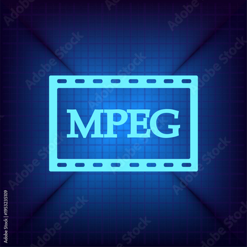 Vector illustration on a blue background