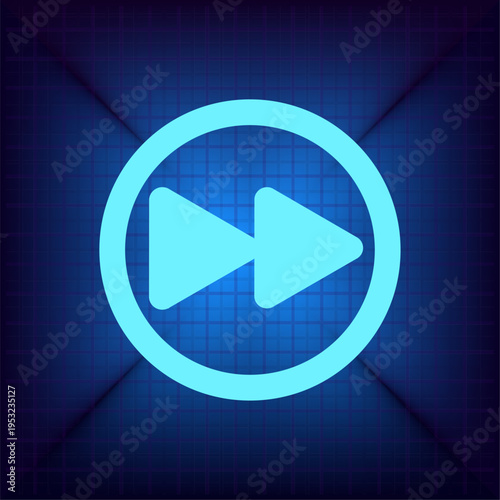 Vector illustration on a blue background