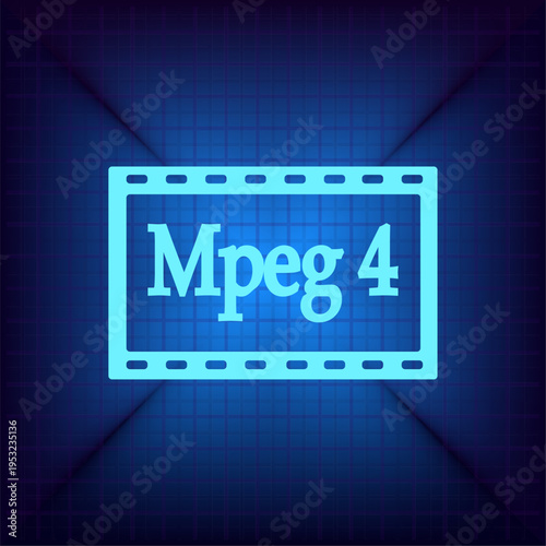 Vector illustration on a blue background