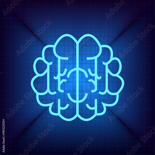 Vector illustration on a blue background