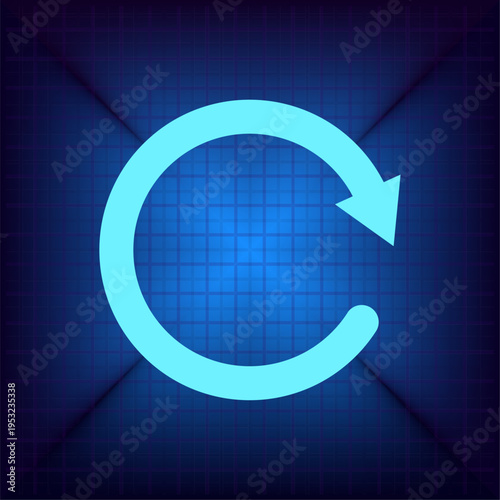 Vector illustration on a blue background