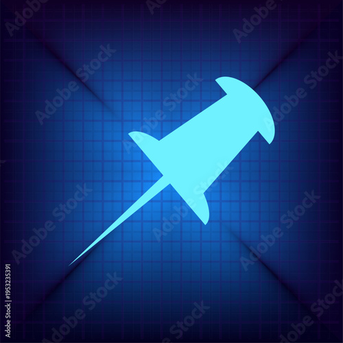 Vector illustration on a blue background