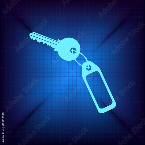 Vector illustration on a blue background