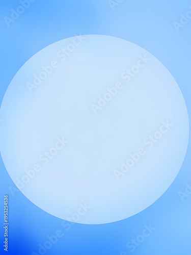 Modern background template with light blue and blue gradient, circle effect, suitable for background, wallpaper, home screen, theme. modern trendy design