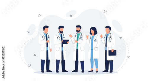 Diverse Medical Team Discussing Health Care Strategy