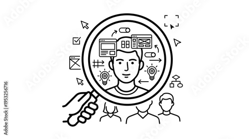 Analysing a Person's Mind with a Magnifying Glass