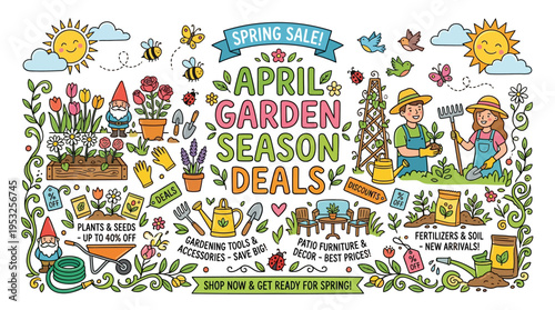 Spring Garden Season Deals Announcement