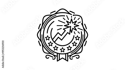Business Growth and Success Badge