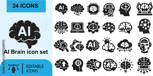 Cute vector animal icon set with seamless design elements and cartoon silhouettes