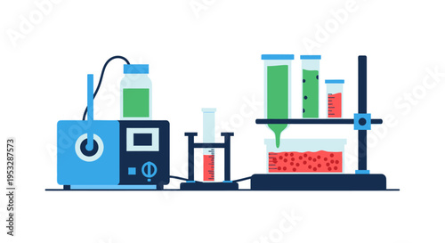 Scientific laboratory equipment for research and development in chemistry and biology