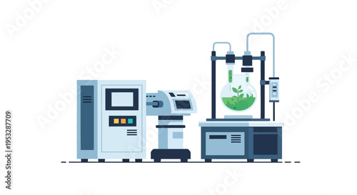 Scientific equipment and laboratory glassware for biological research and development