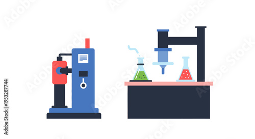 Laboratory Automation Modern Scientific Research and Industrial Equipment for Chemical Experiments and Technological Development