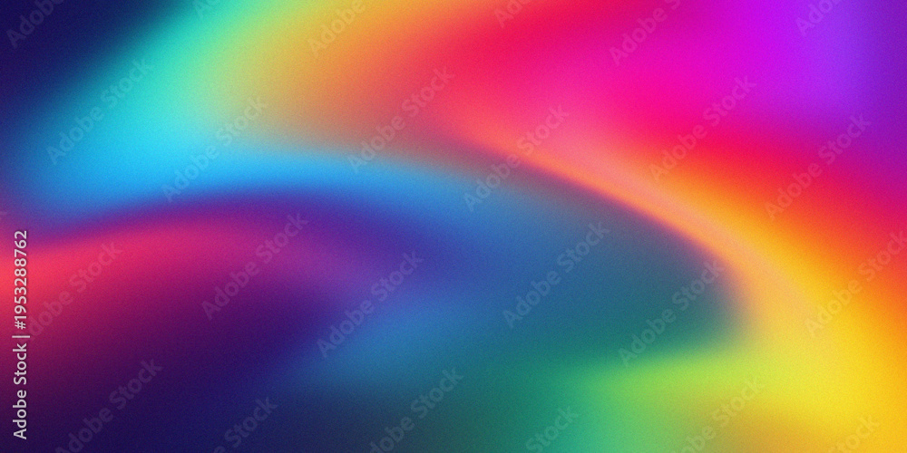 Fototapeta premium Vibrant swirls of color blending seamlessly into a mesmerizing gradient spectrum