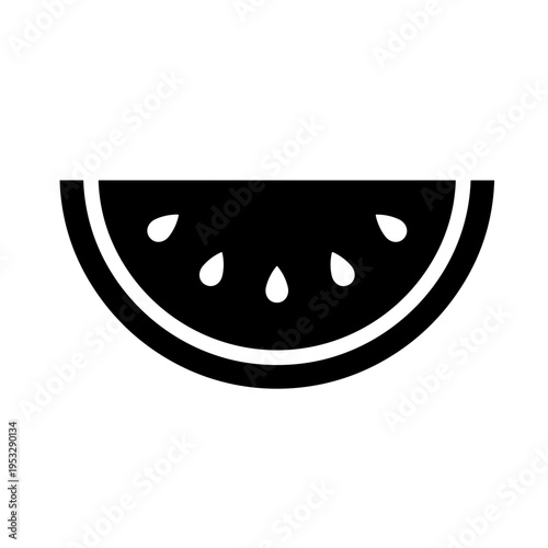 vector illustration of a black and white bread