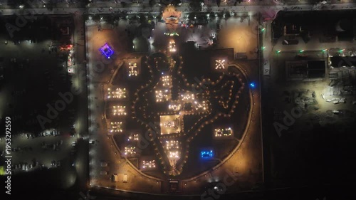 4K Drone Footage of Prayagraj Maha Kumbh Mela | Aerial View of Sangam, Massive Pilgrimage Crowd and Spiritual Gathering in Uttar Pradesh, India