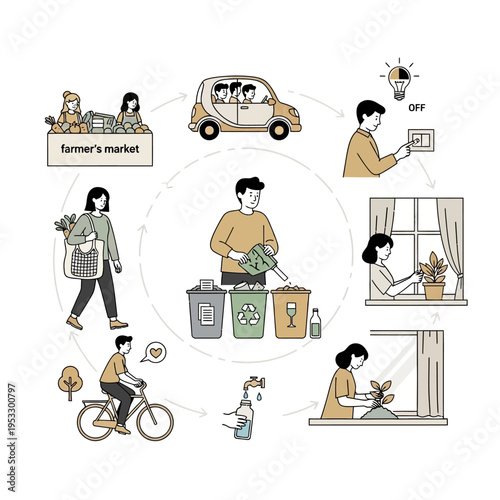 Man holding a bunch of green vegetables.