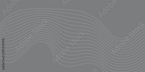 Vector abstract background with wave of flowing particles, smoke flowing grey design, smooth and soft relaxing image.