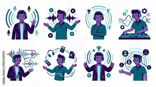 Podcast Host & DJ Collection