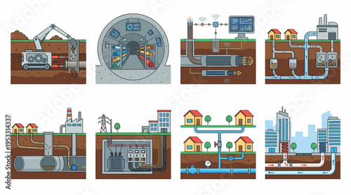 Urban Infrastructure Systems: Water, Power, and Underground Networks