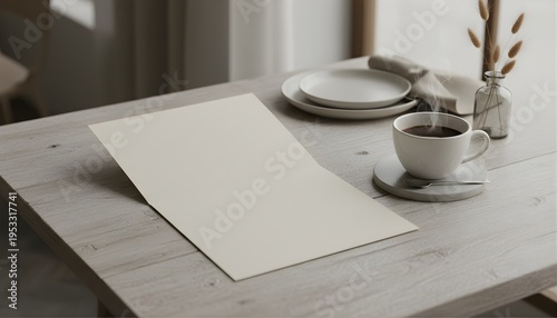 Modern boardroom interior in contemporary office, low-angle perspective, natural light, 3D rendering
