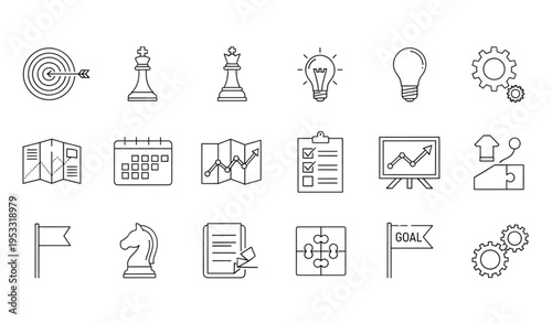 Nautical rope elements vector set with twisted cords knots loops and rope ends flat illustration collection