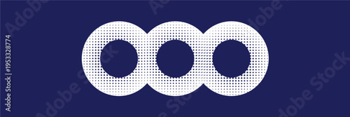 Circular abstract 3DCG image background