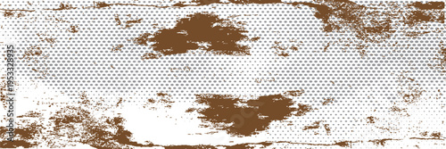 A sheet of gray watercolor paper texture as background