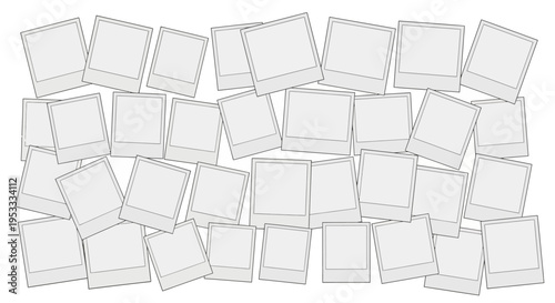 Collection of blank cards.