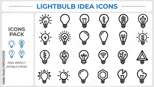 Precision Optical Instrument Lighting Equipment Icon Set - Scientific Laboratory Illumination Duotone Vector Collection