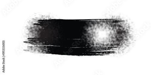 Distorted grunge layer error. Noise destroys texture. Vector trendy deformed glitch shape