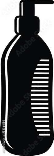 vector illustration of a bottle