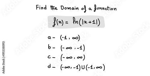 Find Domain of a Function with Choices