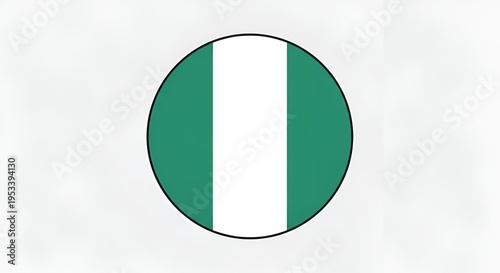 Nigeria flag circle symbol icon. Free Download Nigeria flag circle symbol icon. - GFXLoad