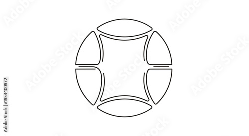 Detailed view of a screw head.