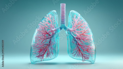 Medical Visualization of Human Lungs