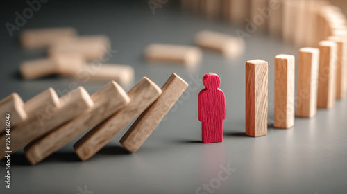 Risk management strategy stopping domino failure