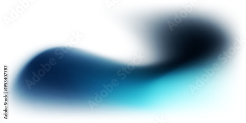 白を基調にした柔らかな青い流線ウェーブが広がるミニマル抽象背景、清潔感と未来感を演出するナチュラルで滑らかなグラデーションデザイン