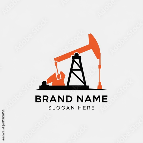 Oil Pumpjack Industrial Machine for Energy Extraction.