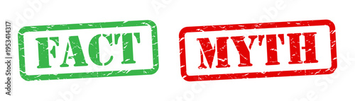 Fact and Myth stamps	