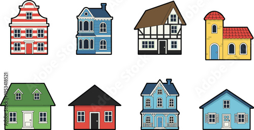 Full body turnaround set of a casual man with a beard wearing a dark blue t-shirt and jeans.