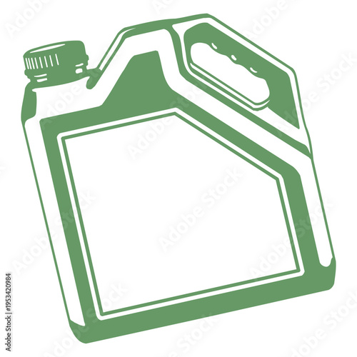 Green Plastic Container