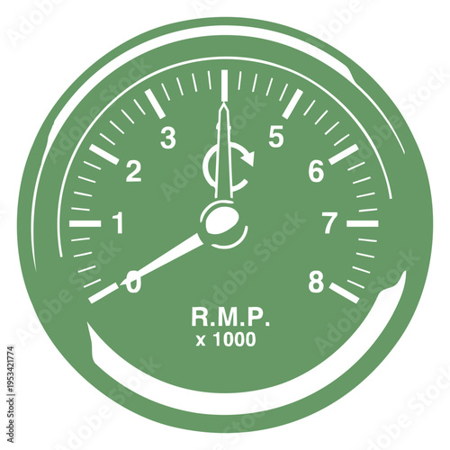 RPM Gauge Illustration