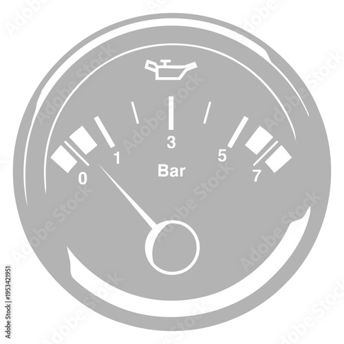 Engine Oil Pressure Gauge