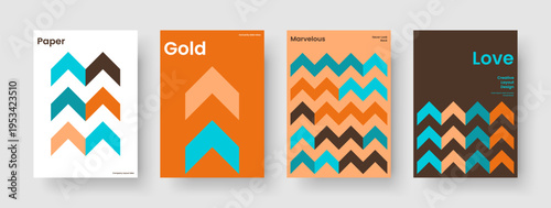 Geometric Business Presentation Layout. Modern Report Template. Abstract Flyer Design. Book Cover. Banner. Background. Poster. Brochure. Portfolio. Handbill. Pamphlet. Notebook. Magazine