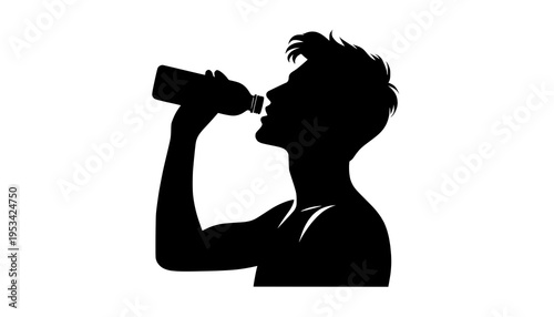 silhouette of pregnant woman